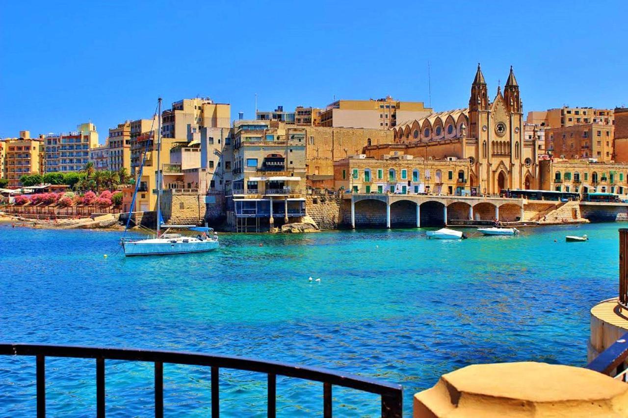 Deluxe Apartment With Valletta And Harbour Views Sliema Exteriör bild
