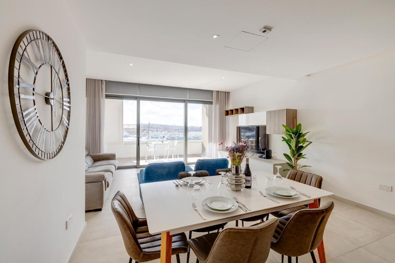 Deluxe Apartment With Valletta And Harbour Views Sliema Exteriör bild